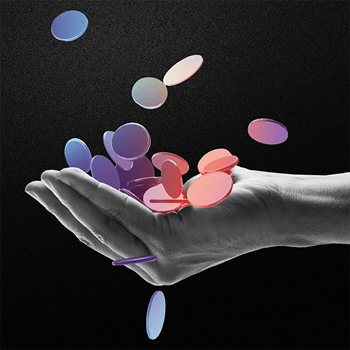 Points falling into Hand